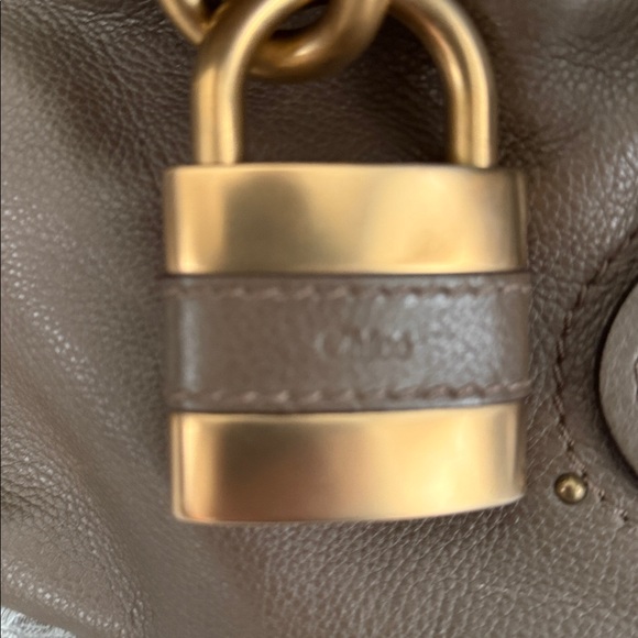 Beautiful taupe Chloe Paddington Handbag - Picture 3 of 10